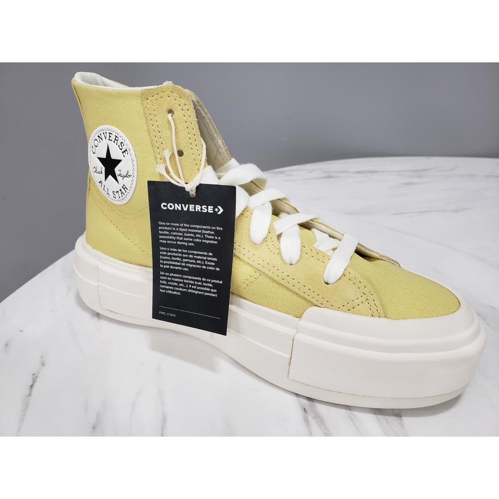 NEW NO BOX‎ Size 8 Converse Chuck Taylor All Star Cruise Lemon A05469C Platform